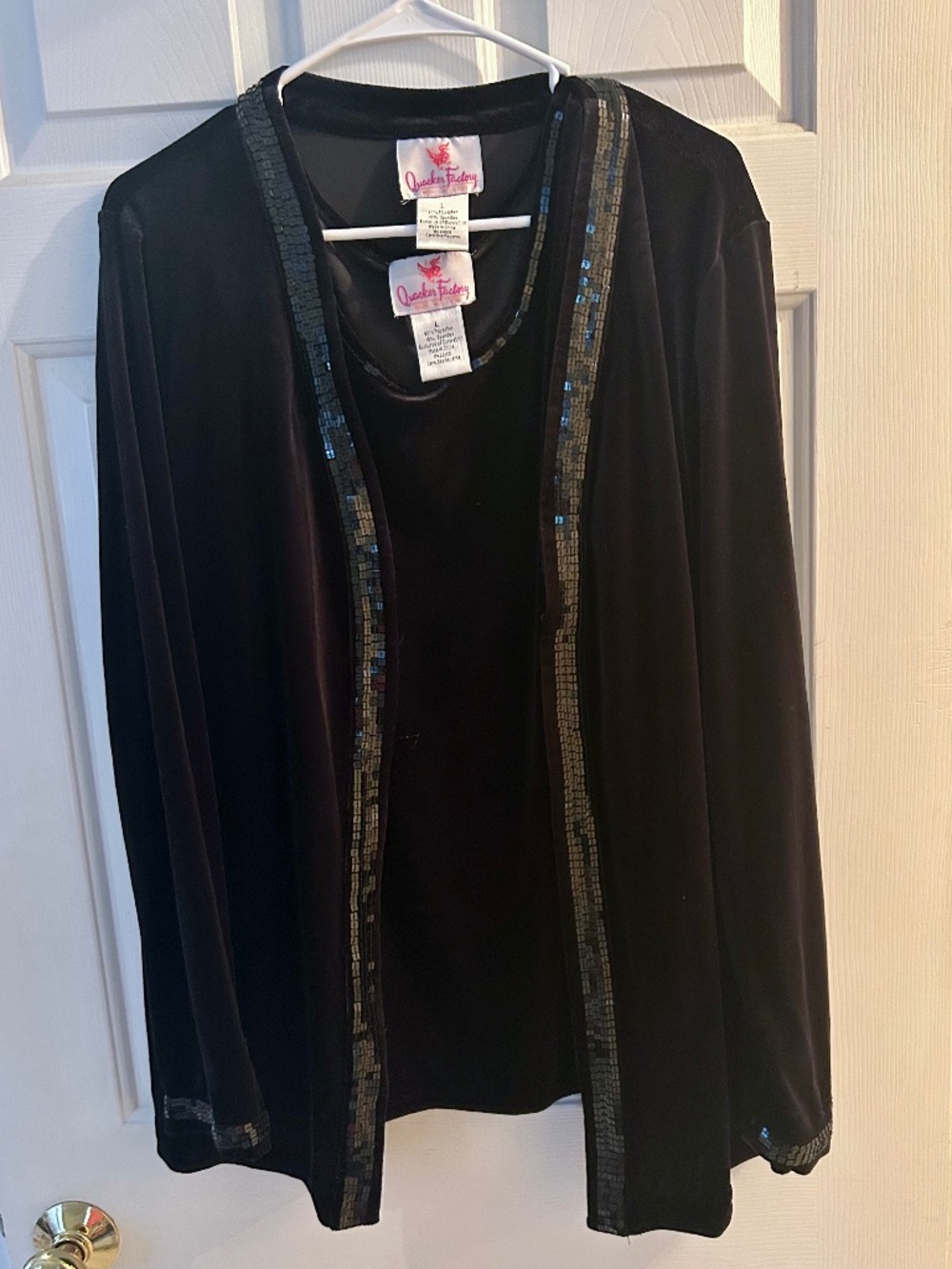 Quacker Factory twinset size L